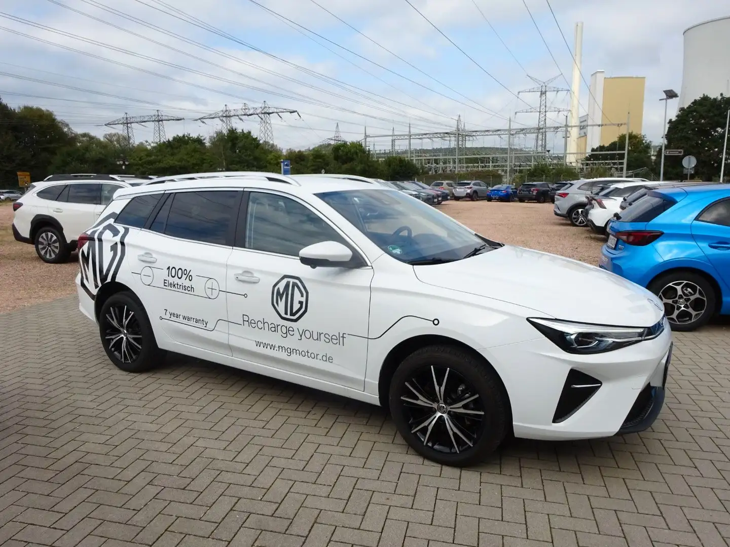 MG MG5 EV  Maximal Luxury 61 kWh Blanc - 2