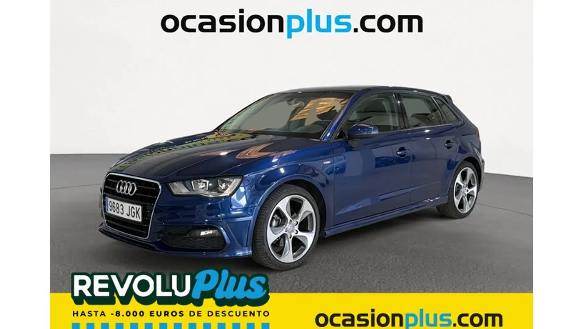 Audi A3 Sportback 2.0TDI CD S line ed. S-T 150 Azul - 1