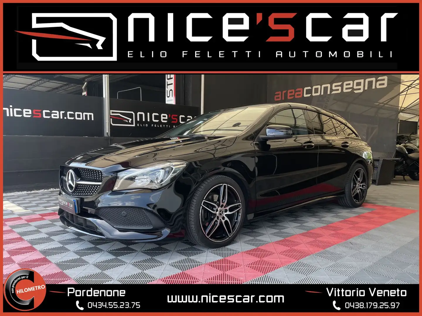 Mercedes-Benz CLA 200 CLA 200 d S.W. Automatic Premium Nero - 1