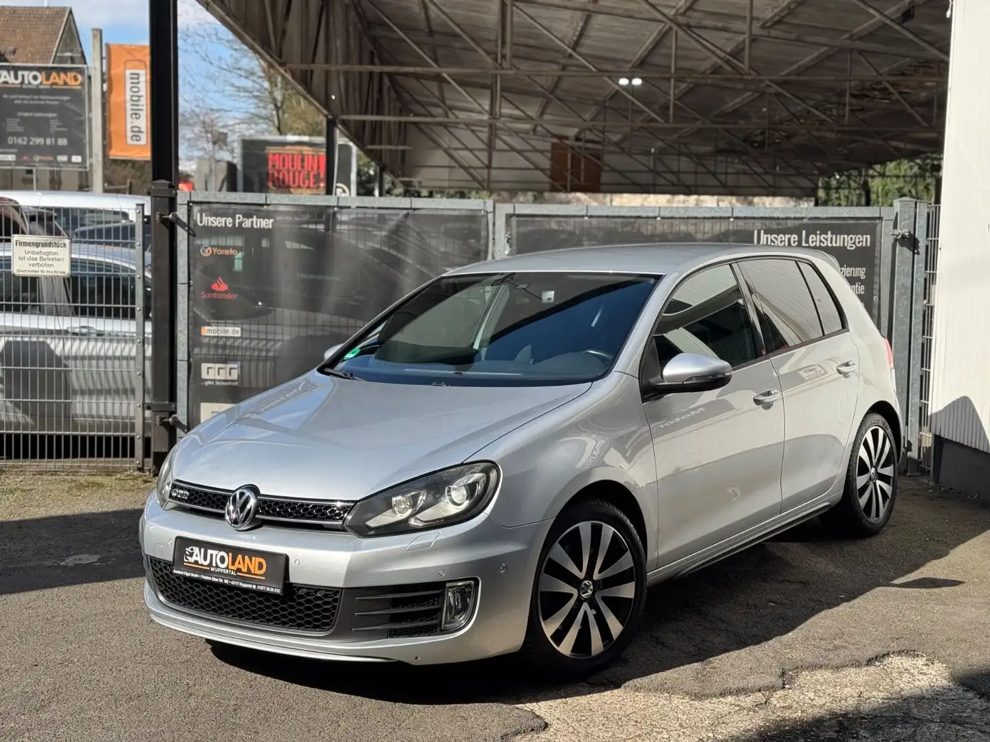 Volkswagen Golf VI GTD*2l*Xenon*Navi*Tempomat*PDC V+H* Plateado - 2