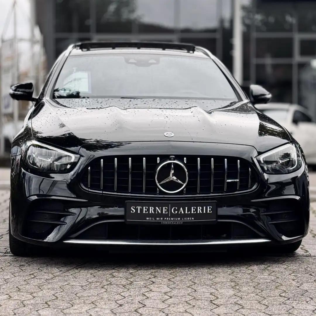 Mercedes-Benz E 53 AMG 4MATIC+/AHK/AIRM/360°/MEMORY/BURM HUD Schwarz - 2