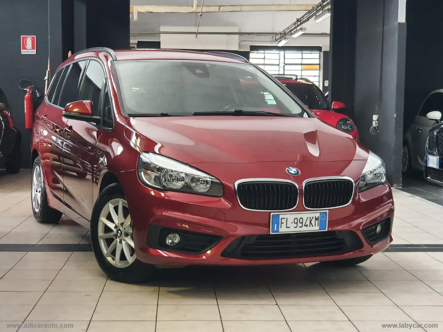 BMW 216 216d Active Tourer Czerwony - 1