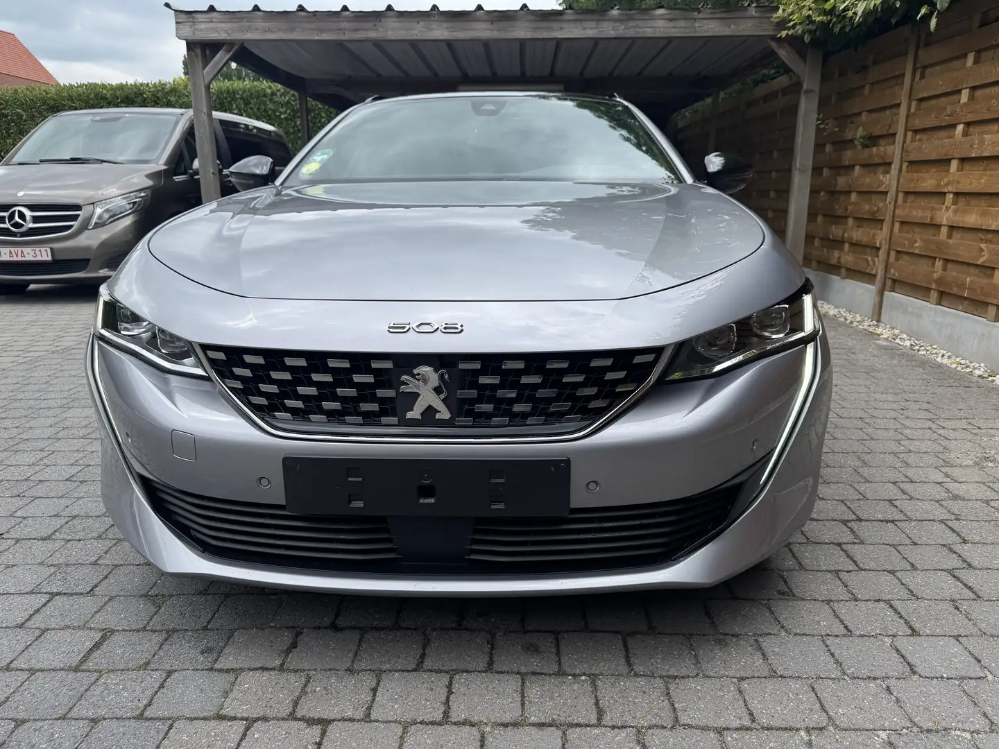 Peugeot 508 GT 180pk, leder, panor. schuifdak, 18.500,- excl Grijs - 2