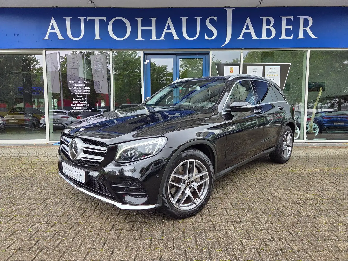 Mercedes-Benz GLC 250 4Matic AMG Line 1.HD STNDHZG ACC SPURASS Schwarz - 1