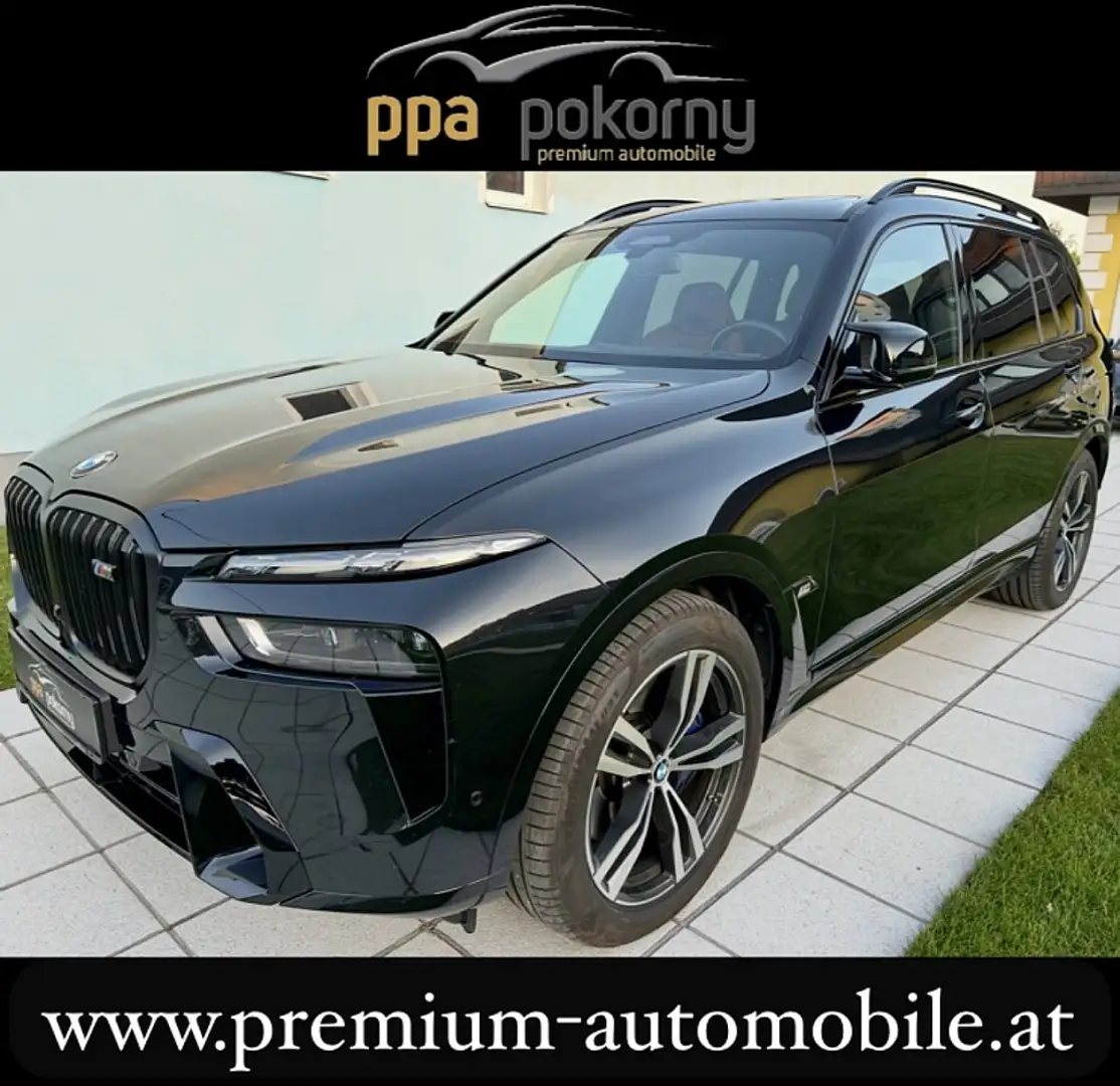 BMW X7 M 60i xDrive  Neupreis 200.000 € - 1. Besitz Neuw... Noir - 1