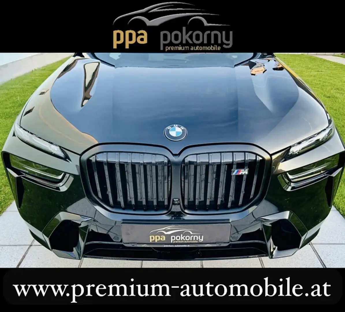 BMW X7 M 60i xDrive  Neupreis 200.000 € - 1. Besitz Neuw... Noir - 2