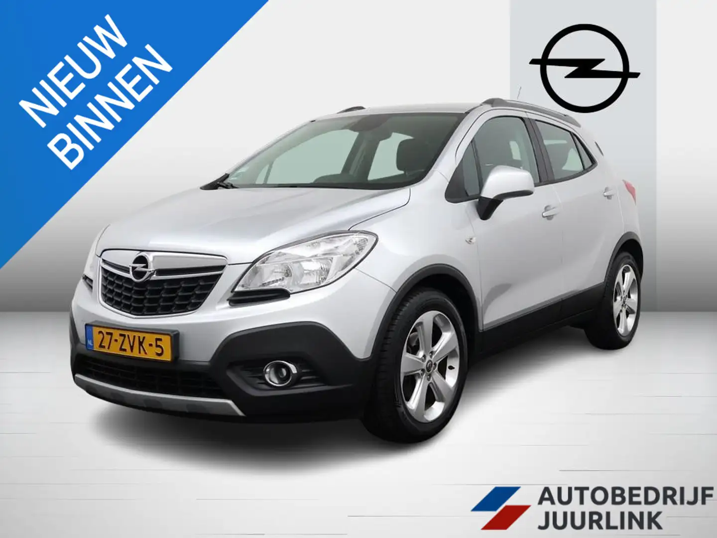 Opel Mokka 1.6 Edition 115pk Trekhaak/Winterpakket/ECC Grijs - 1