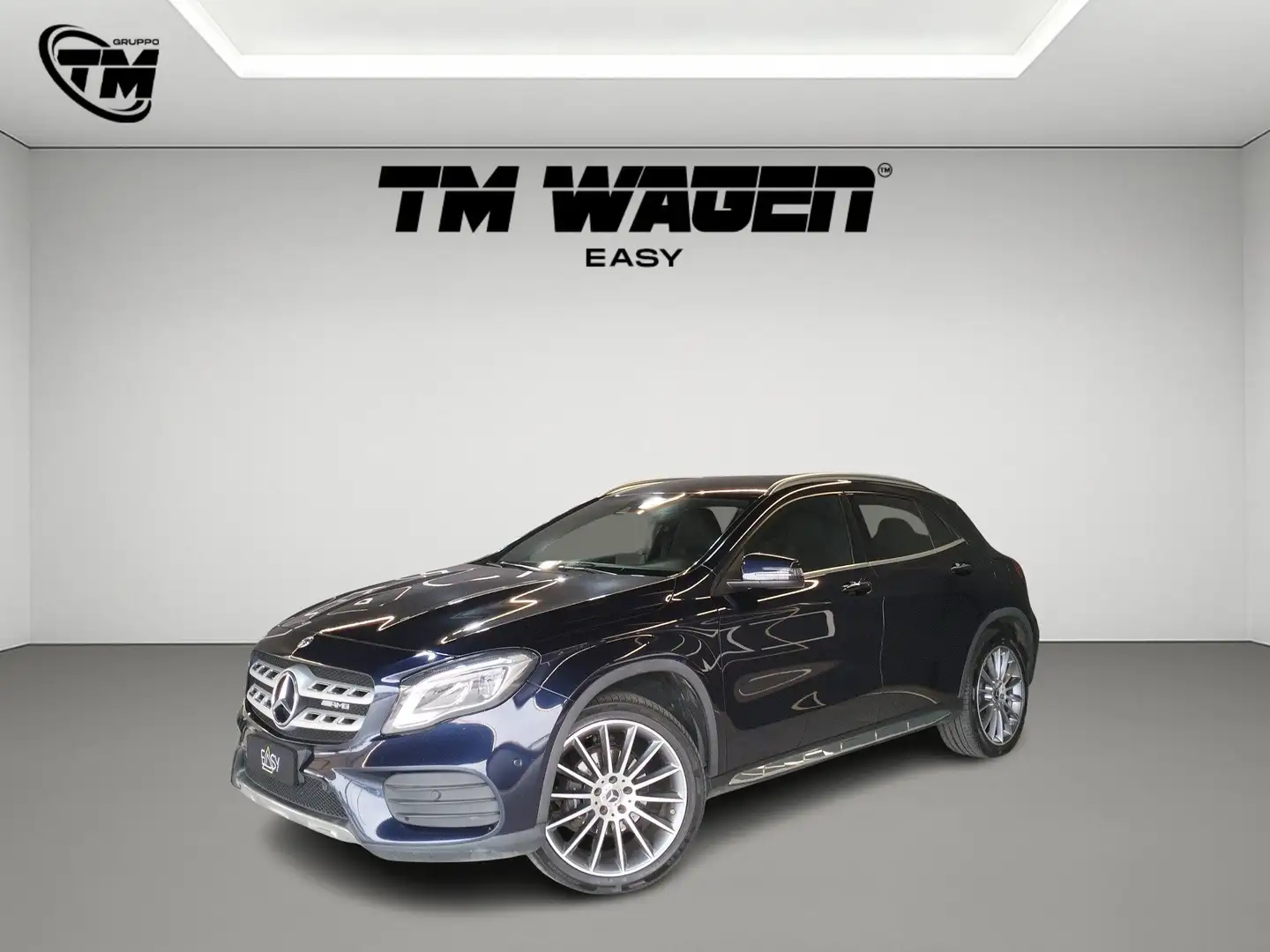 Mercedes-Benz GLA 200 GLA-X156  d Premium 4matic auto pacchetto Amg Blauw - 1