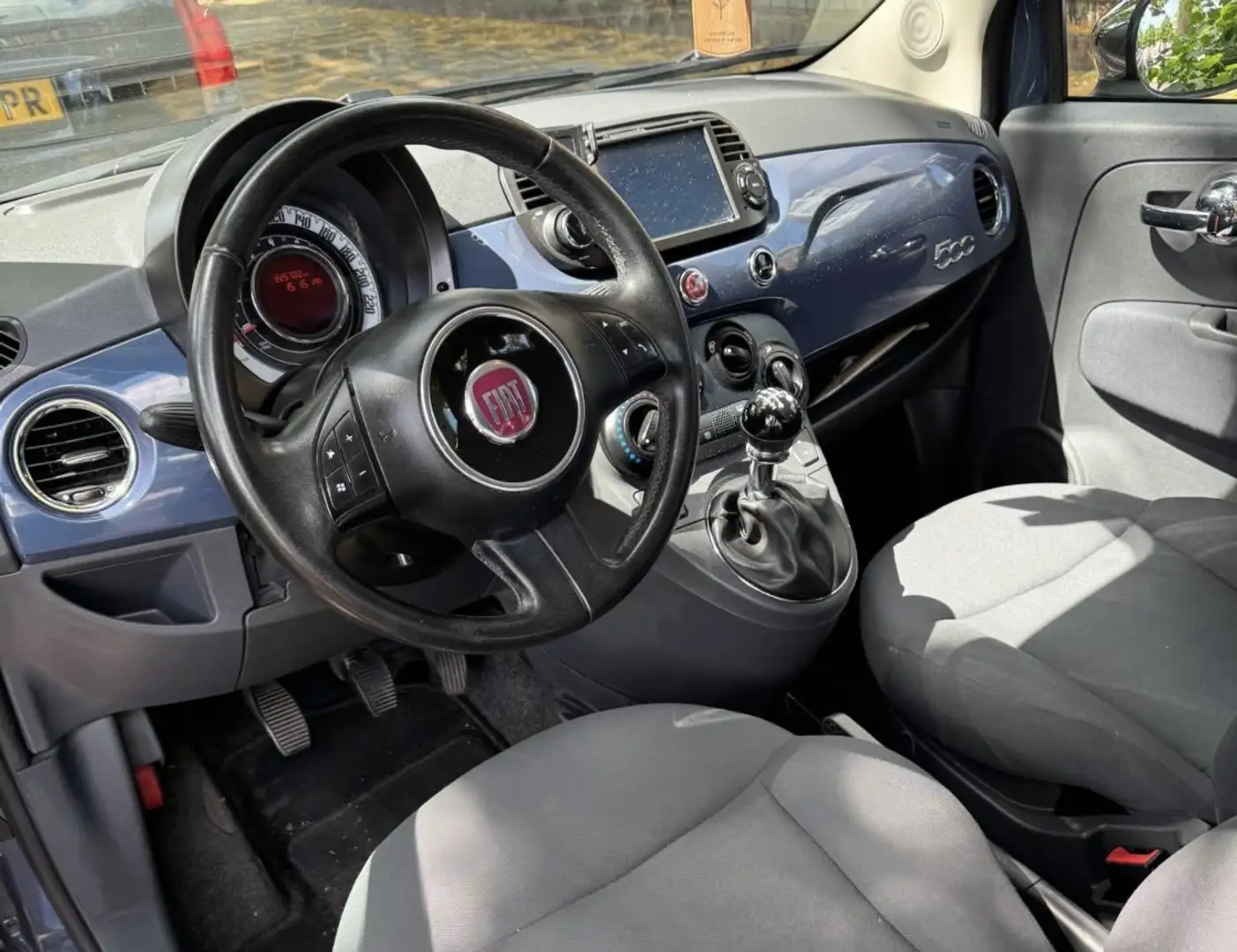 Fiat 500 0.9 TwinAir Easy Blauw - 1