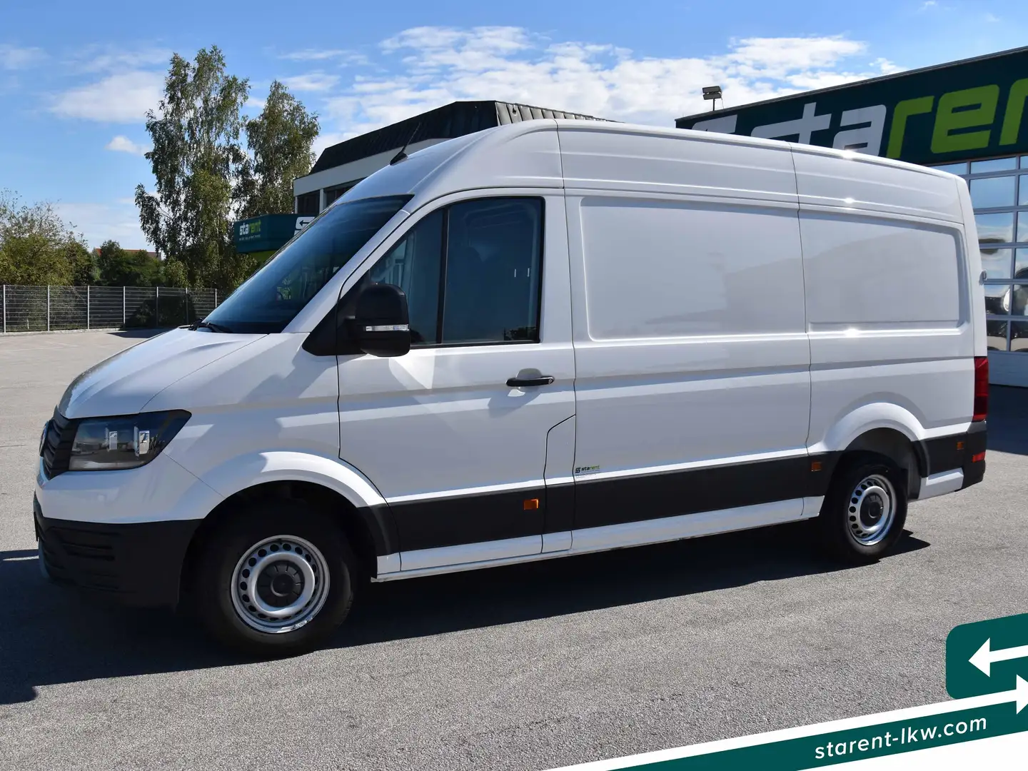 Volkswagen Crafter L3H2 2.0TDI Klima Servicenachweis 1.Besitz Weiß - 1