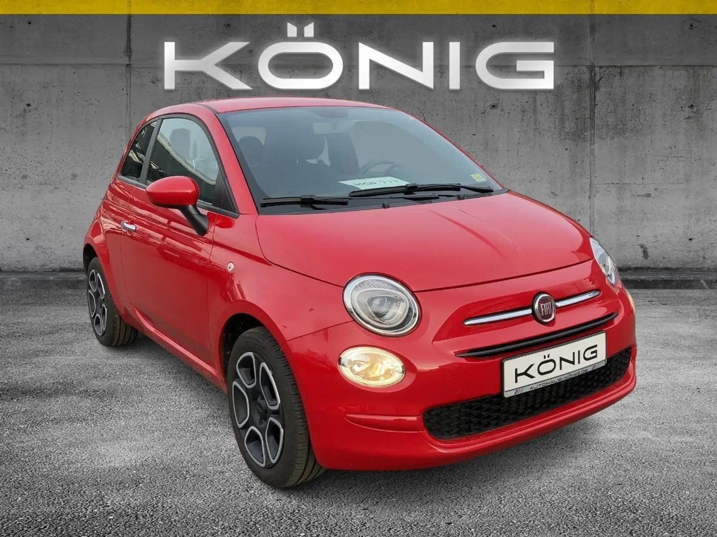 Fiat 500 1.0 CLUB Klima*Tempomat*Apple CarPlay Rot - 2