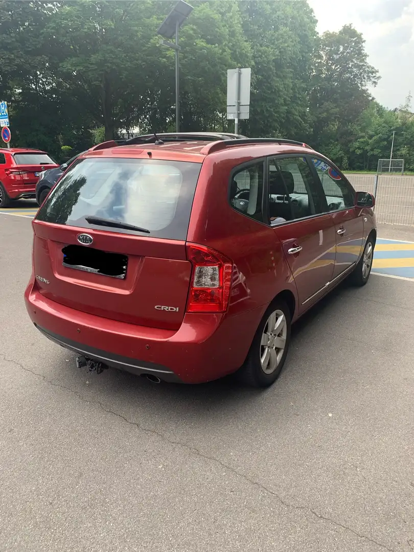 Kia Carens EX 7 Sitzer, Anhängerkupplung, Klima Rot - 1
