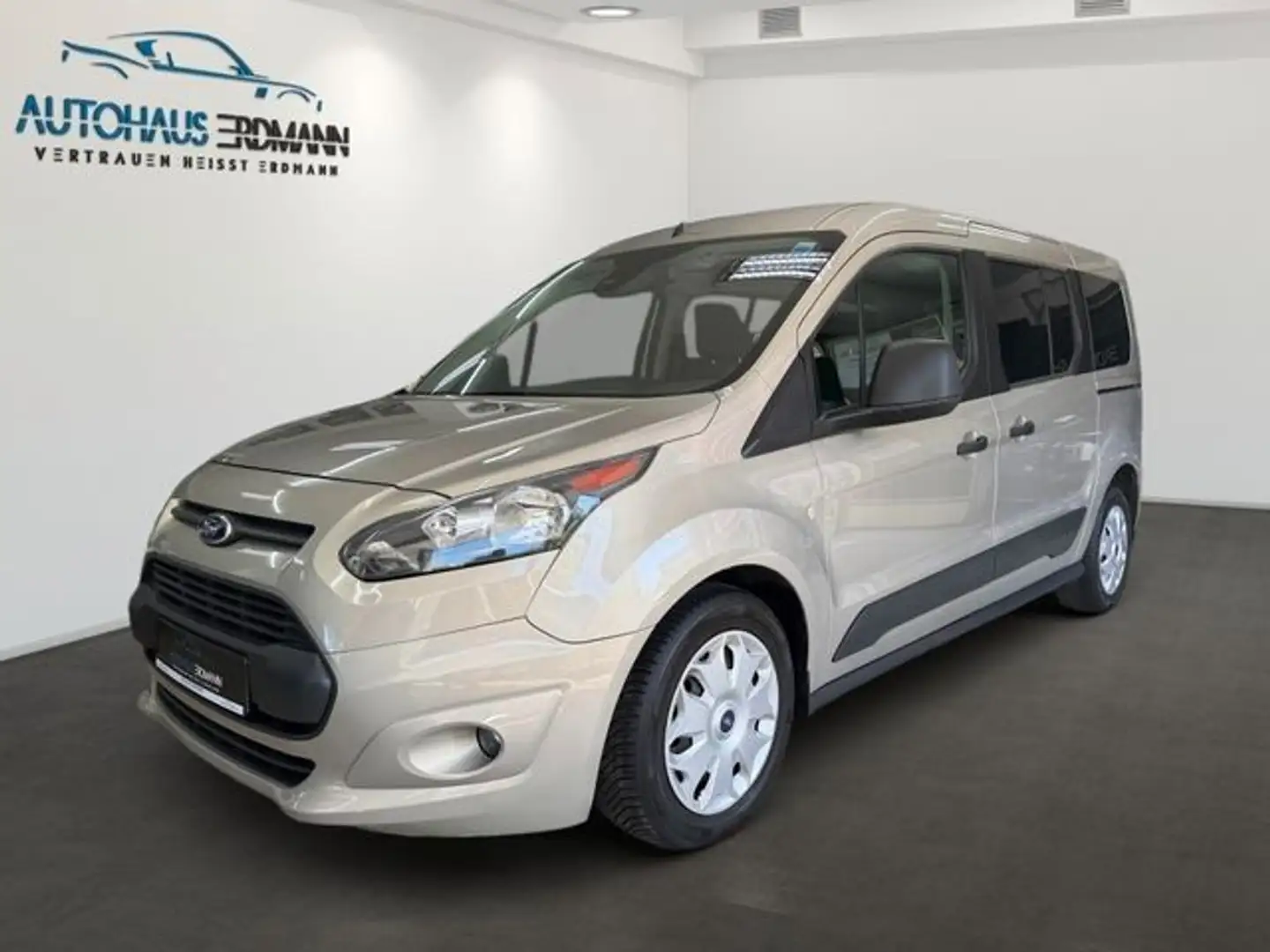 Ford Grand Tourneo Transit Connect Lang *1.Hand*Navi*AHK*PDC+R-Kam Silber - 1