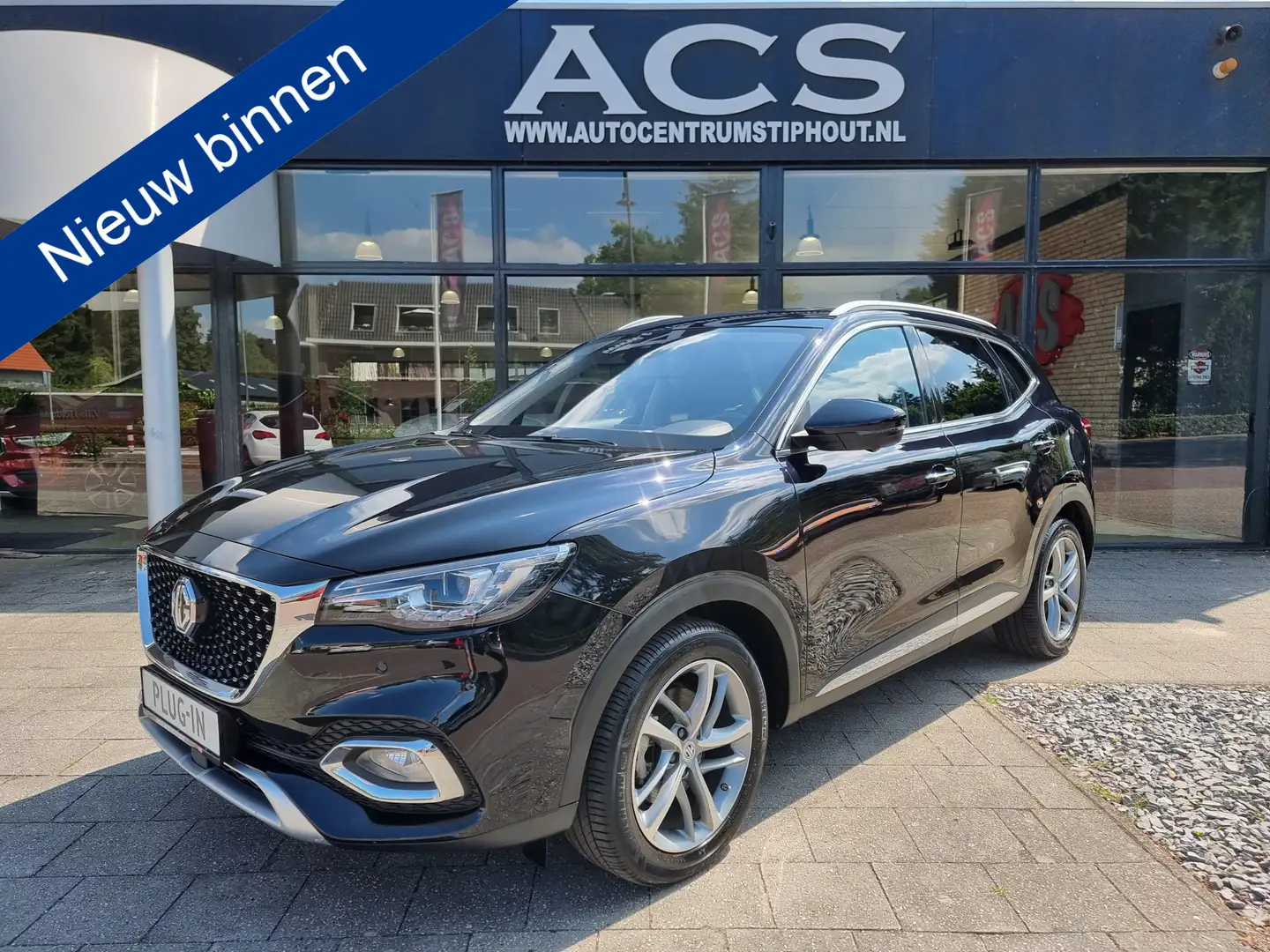 MG EHS 1.5 TGDI Luxery DUURSTE uitv Plug INN ALLE OPTIE Z Zwart - 1