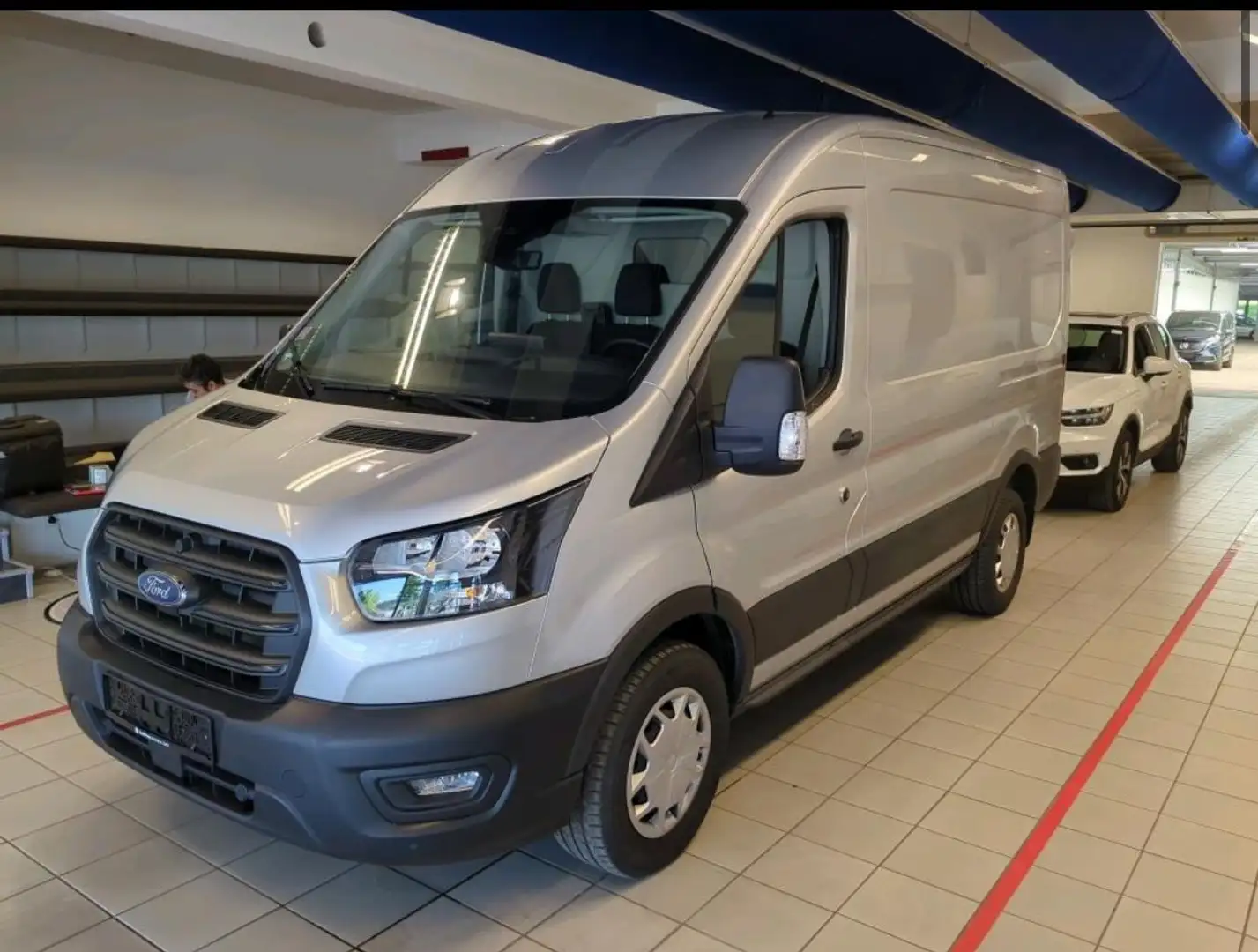Ford Transit 350 L2 Limited KLIMA NAVI KAMERA AHK TEM Silber - 1