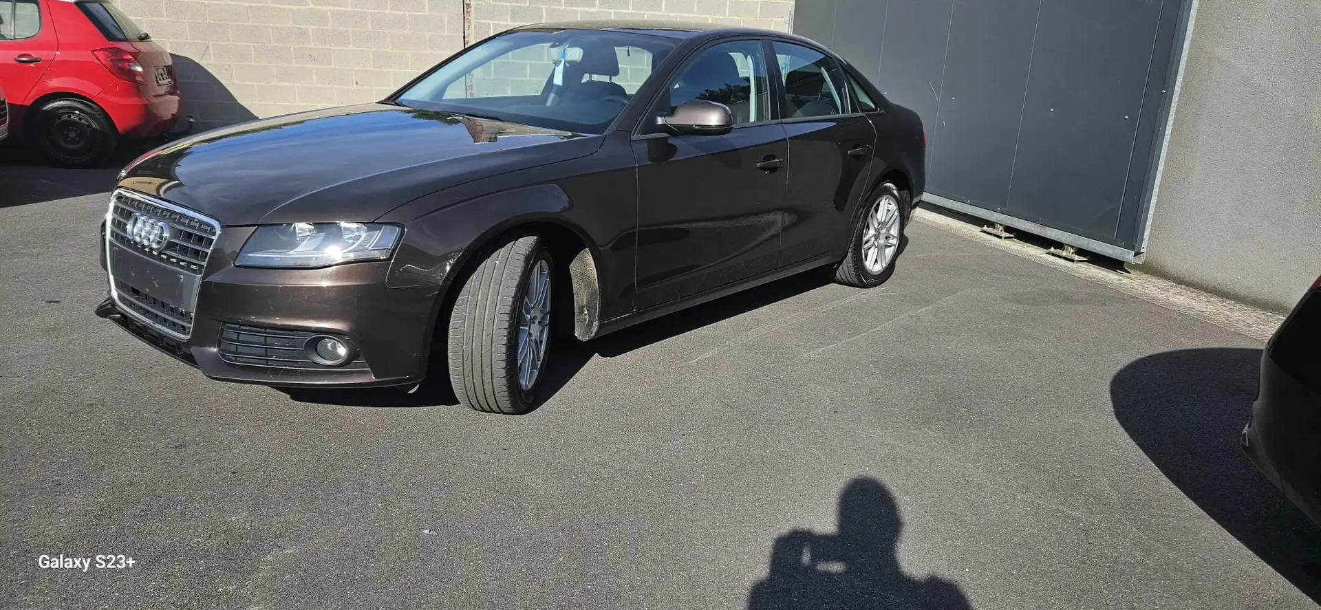 Audi A4 1.8i TFSI*VERWARMDE ZETEL KEYLESS LEDER BLUETH Marrone - 2