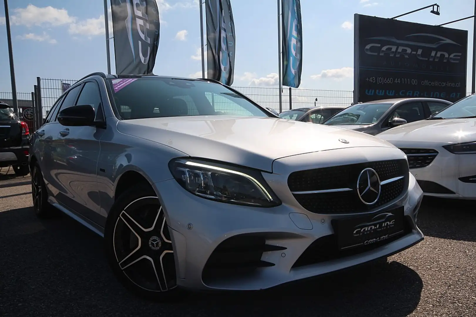 Mercedes-Benz C 300 de Aut. Sport Edition Pack AMG-Line |Multibeam ... Grau - 1