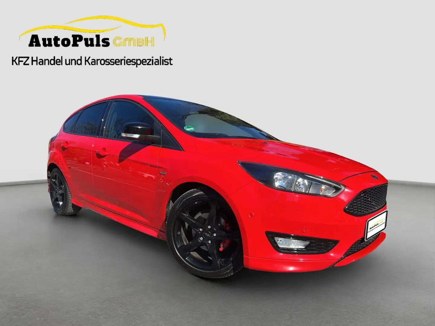 Ford Focus Focus 1,5 TDCi ST-Line *Aut.*18"Alu* Top Zustand * Rot - 1