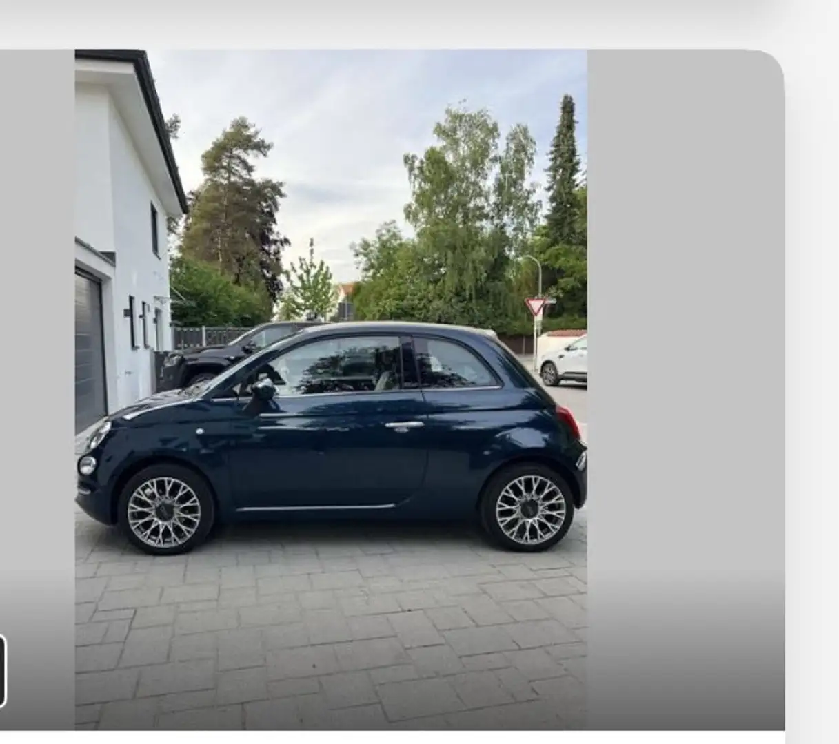 Fiat 500C 1.2 Lounge 69cv my18 Blu/Azzurro - 1