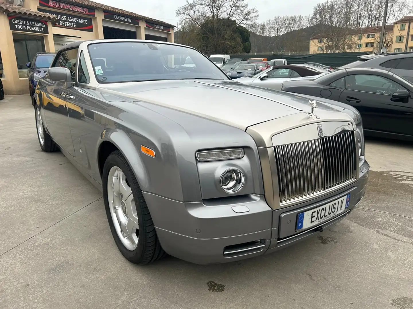 Rolls-Royce Phantom Drophead V12 6.75 460CH Gris - 2