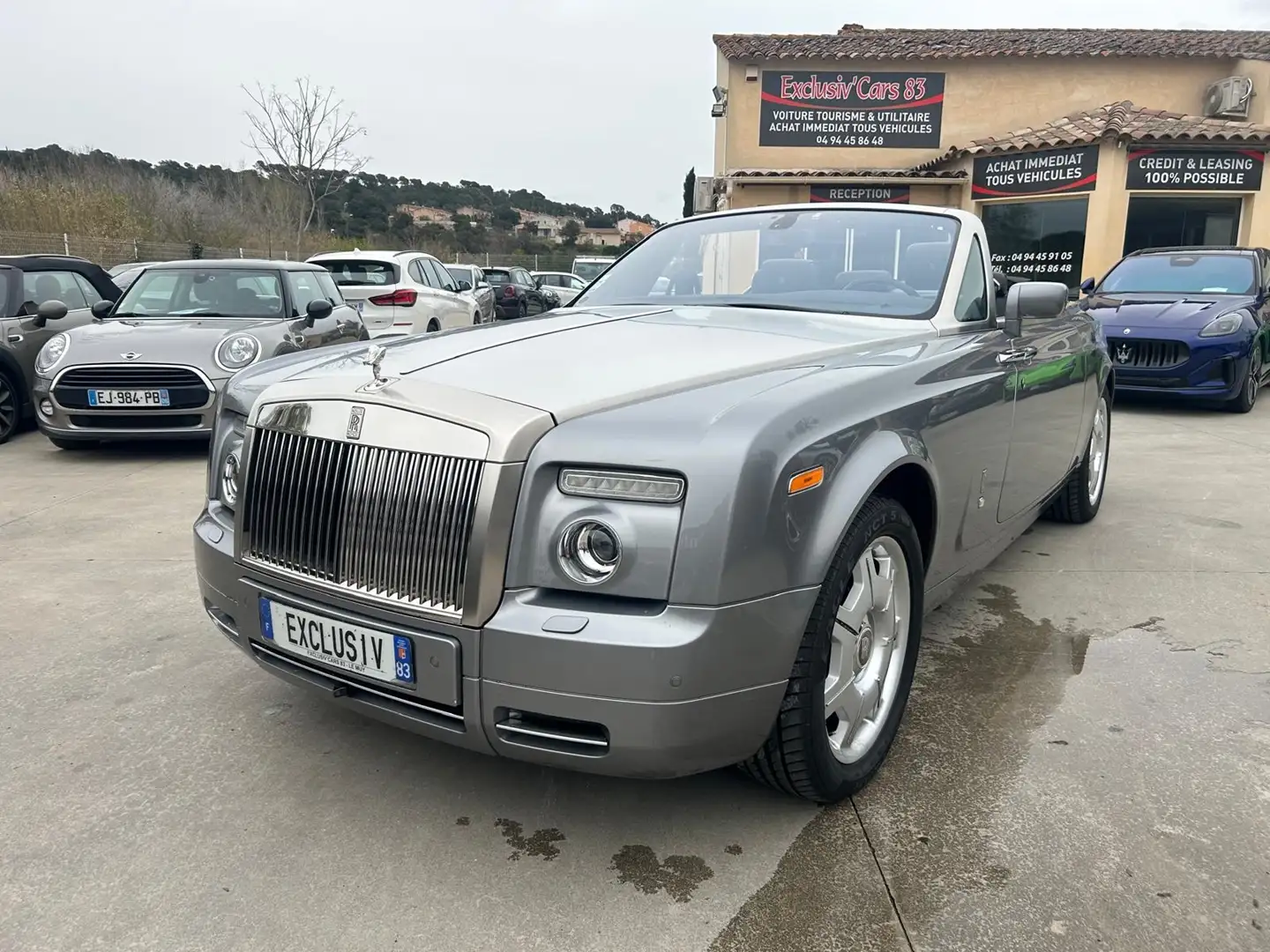 Rolls-Royce Phantom Drophead V12 6.75 460CH Gris - 1