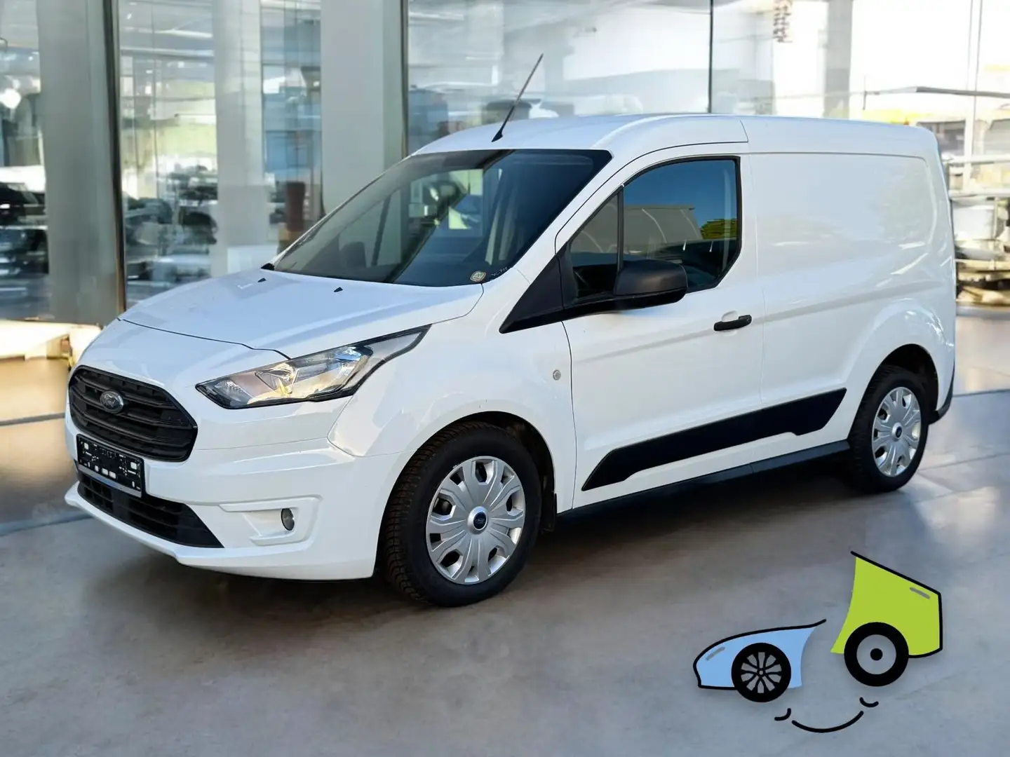 Ford Transit Connect Kasten Trend/Sortimo/Automatik+ Blanc - 1