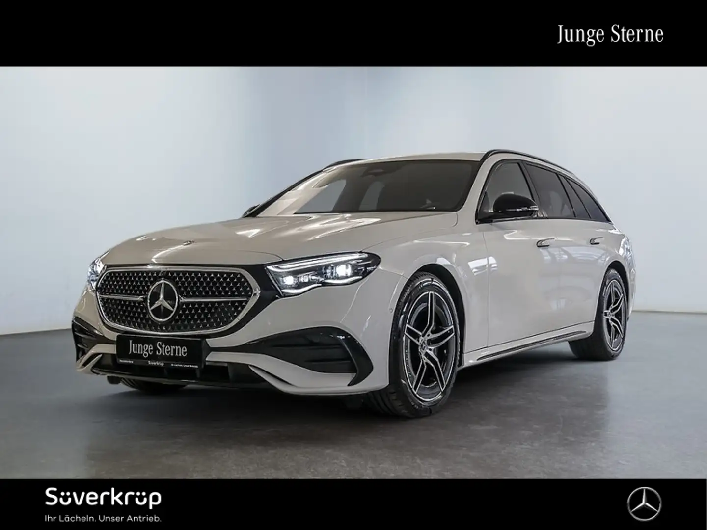 Mercedes-Benz E 300 T de 4M , AMG BURM NIGHT PREMIUM MEMO 360 Weiß - 1