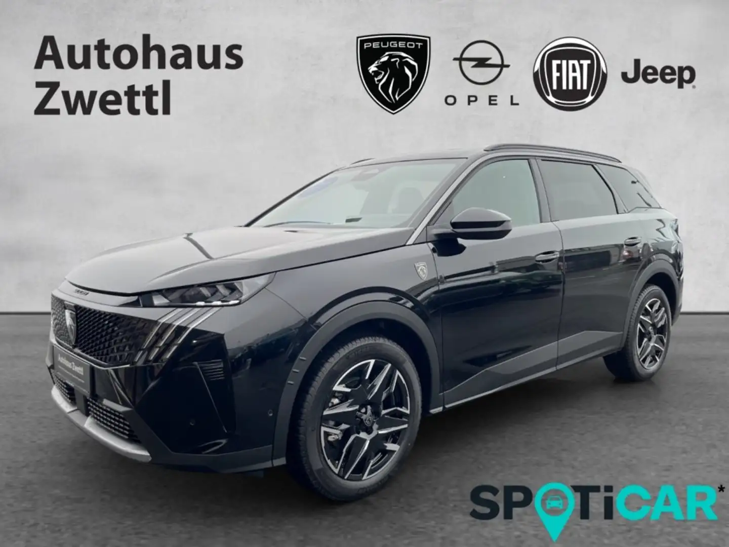 Peugeot 5008 GT Hybrid 145 e-DCS6 Schwarz - 1