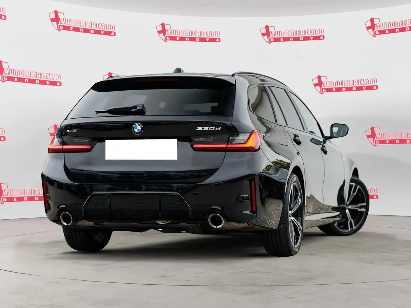BMW 330 330d 48V xDrive Msport TETTO/PELLE FULL Noir - 2
