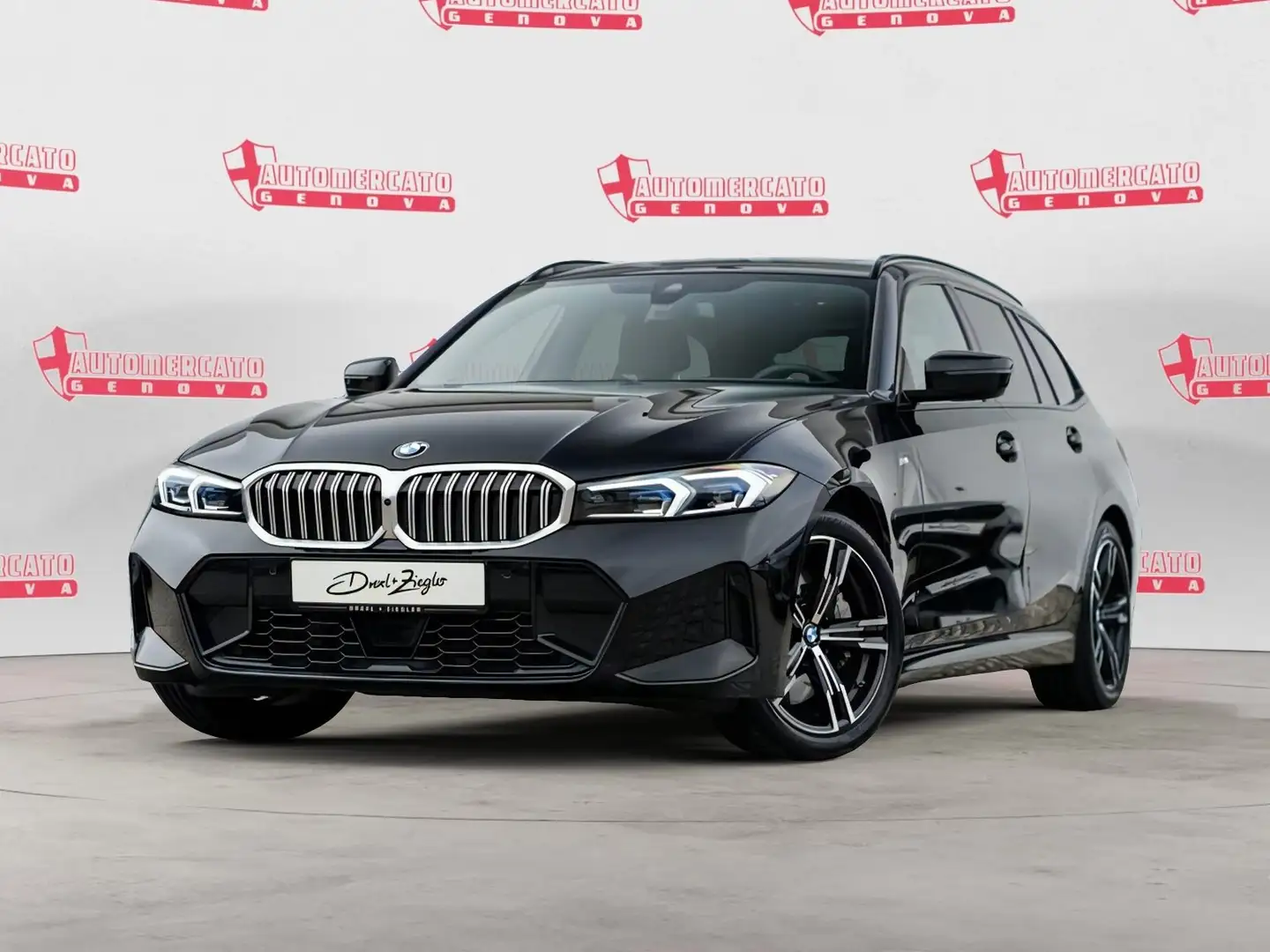 BMW 330 330d 48V xDrive Msport TETTO/PELLE FULL Schwarz - 1