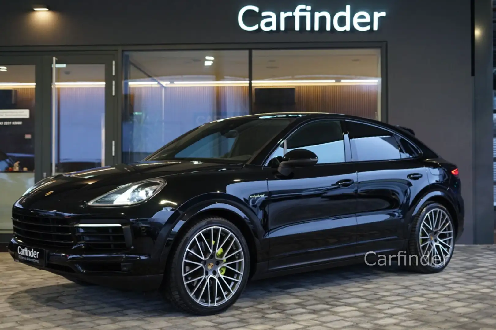 Porsche Cayenne Coupe E-Hybrid PHEV 17,9 kWh Aut.PANO, 22"Zoll Schwarz - 1