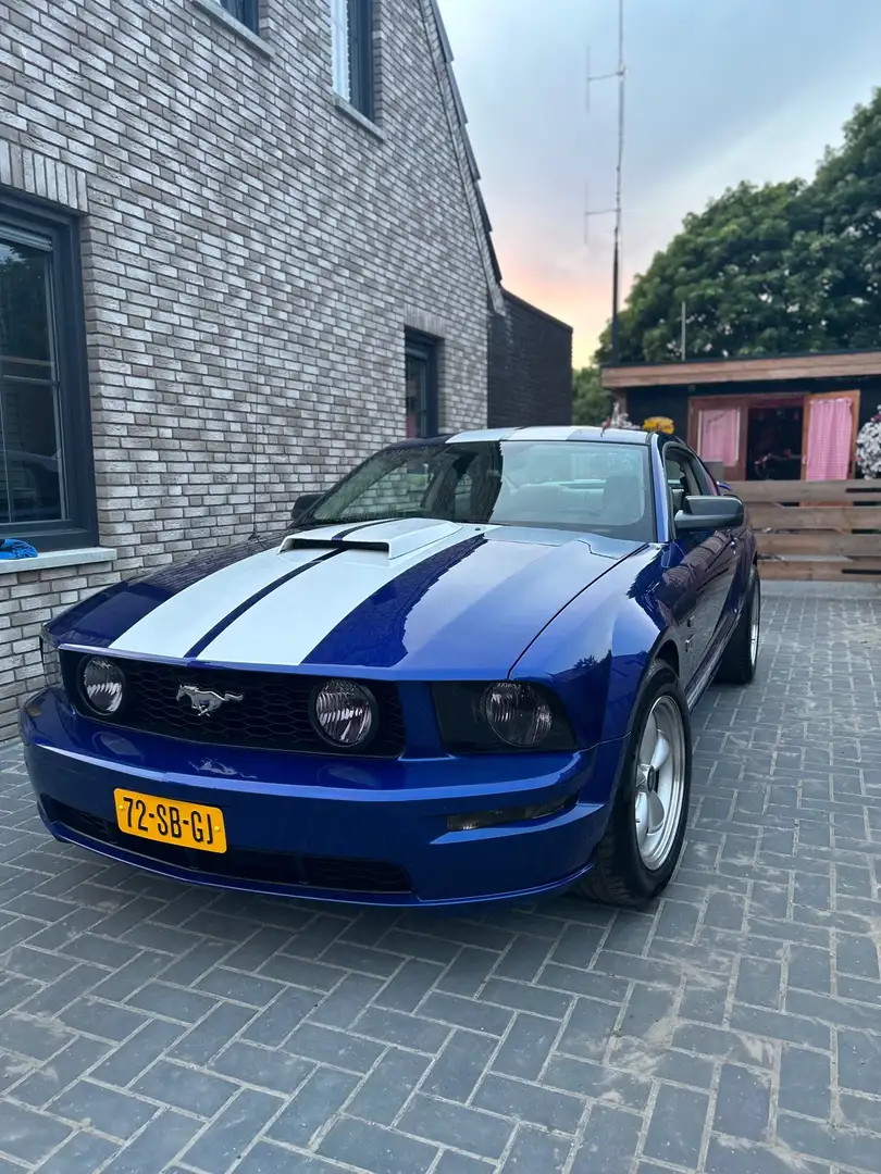 Ford Mustang 4.6 V8 GT Blauw - 1