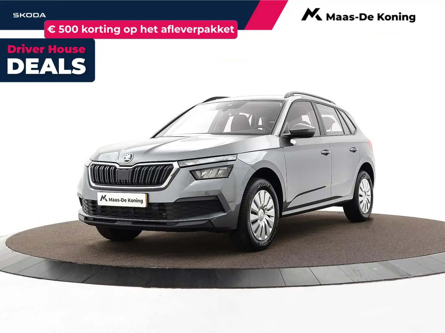 Skoda Kamiq 1.0 TSI 110pk Active · Apple/Android Car Play · Ai Gris - 1