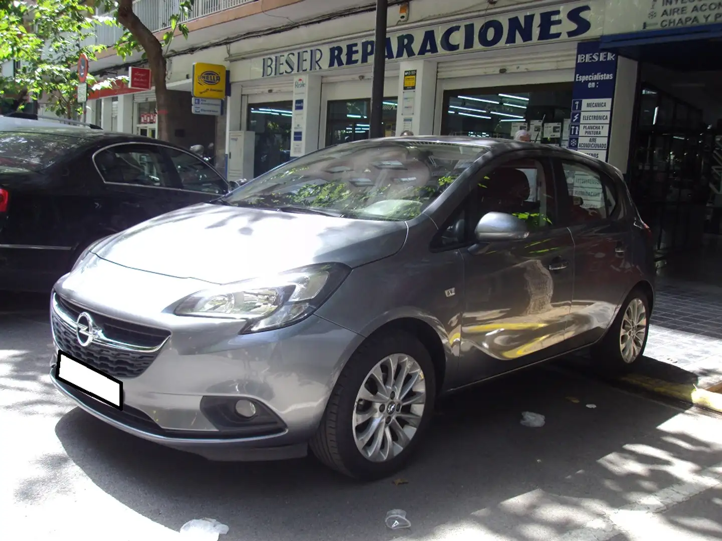 Opel Corsa 1.4 GLP Selective 90 Silber - 1