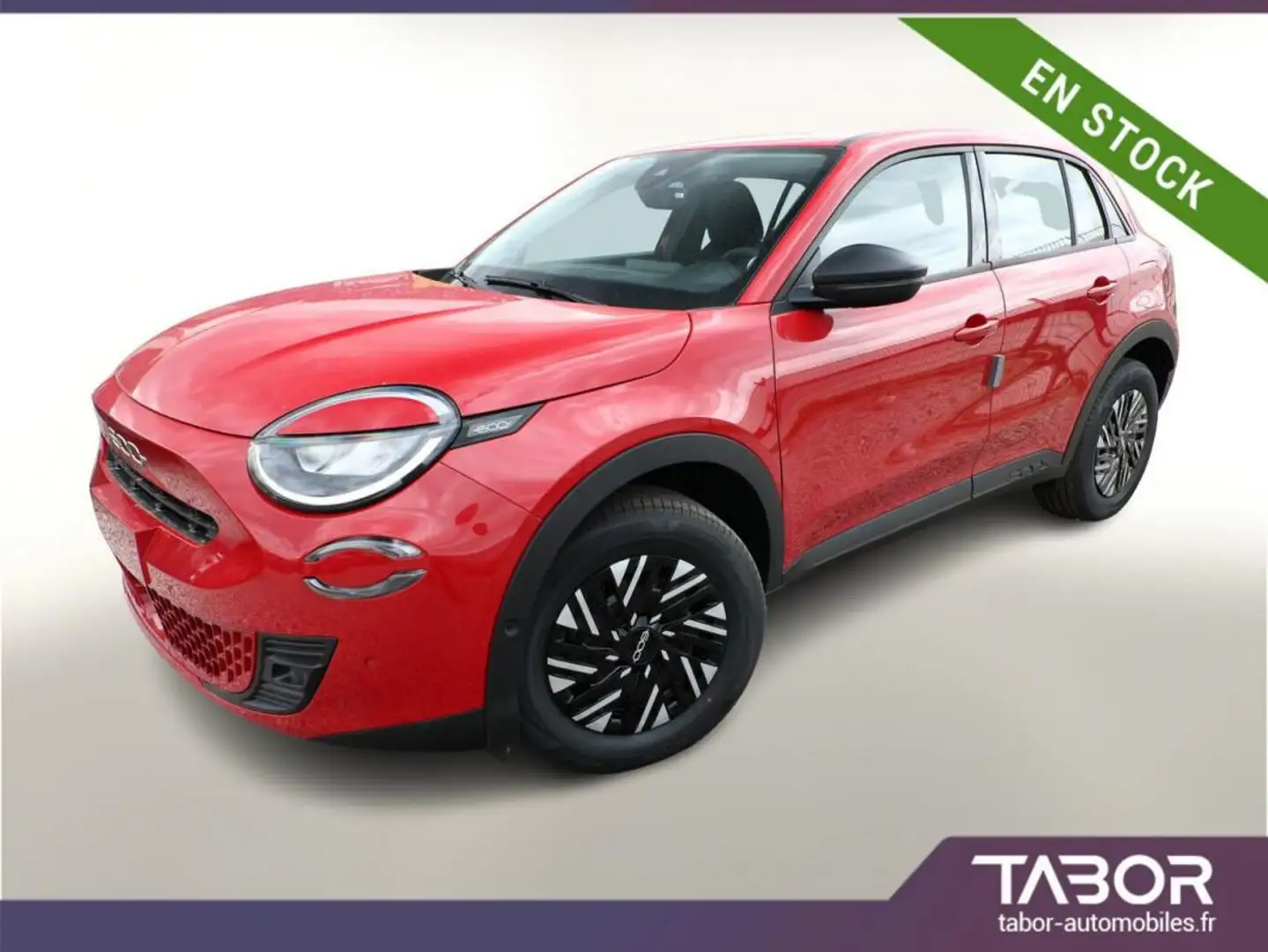Fiat 600 1.2 MHEV 100 DCT LED cam PDC DigCo Reg Rouge - 1