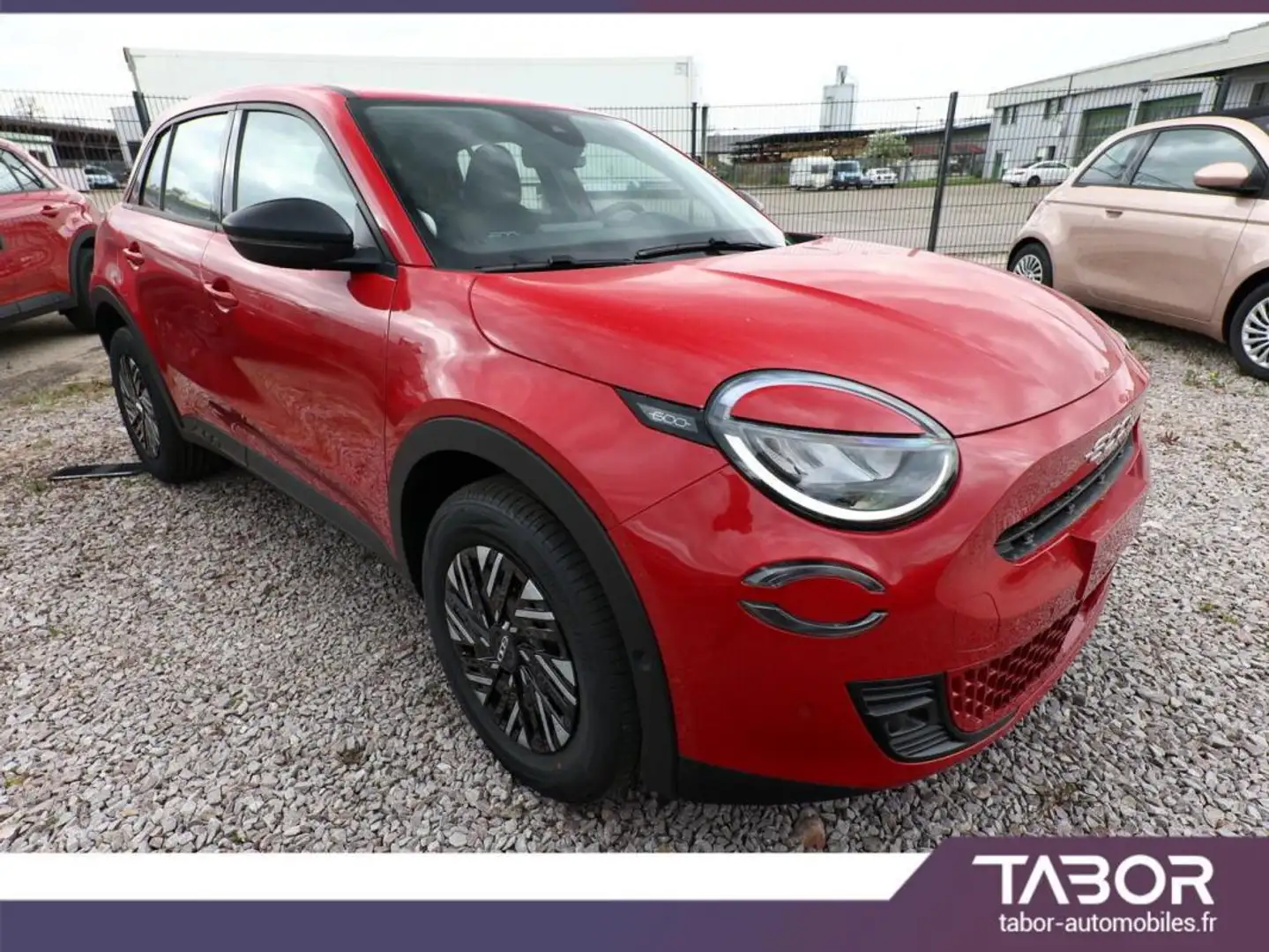 Fiat 600 1.2 MHEV 100 DCT LED cam PDC DigCo Reg Rouge - 2