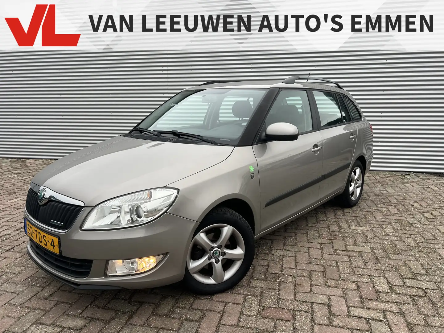 Skoda Fabia Combi 1.2 TDI Greenline | Cruise control | Navigat Beige - 1