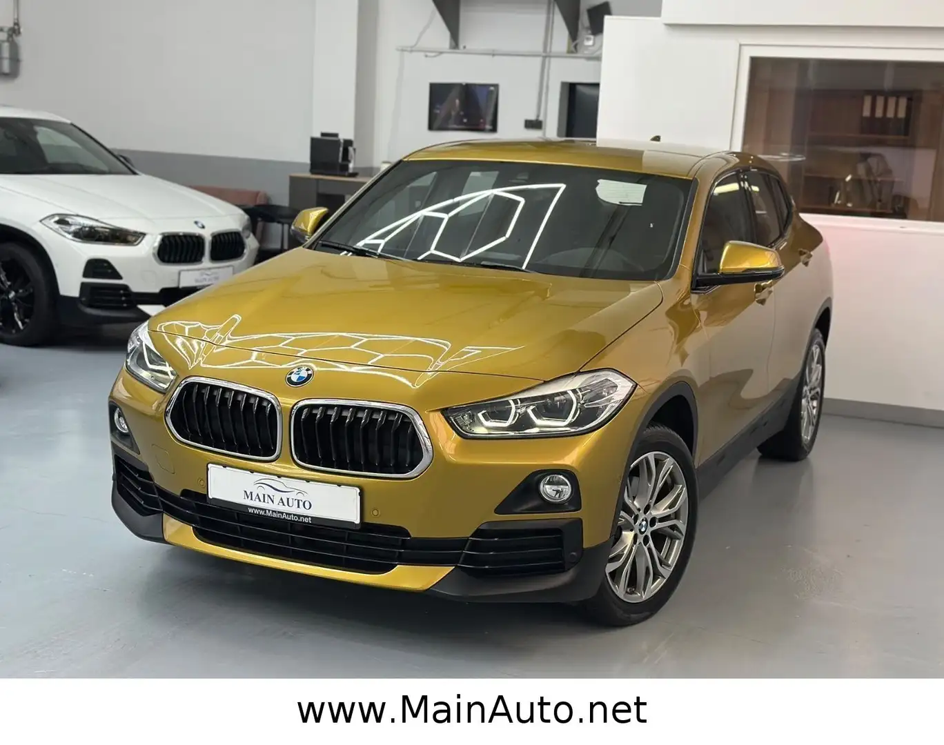 BMW X2 sDrive 18d Aut/SportSitze/HUD/SPUR/LED/NAVI+ Oro - 1