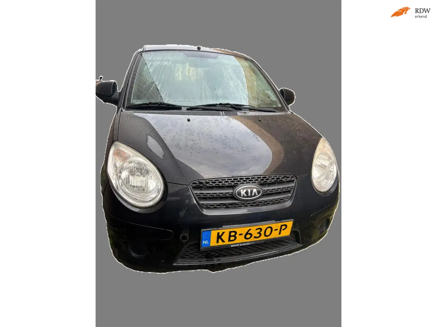 Kia Picanto 1.1 Fifteen Zwart - 1