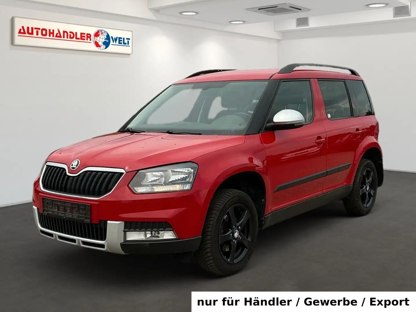 Skoda Yeti 1.4 TSI Auto. Klimaanlage AHK Tempo PDC Rojo - 1