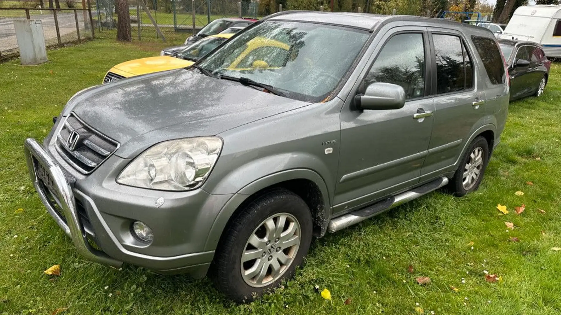 Honda CR-V 2.0 Executive Automatik 4WD+Klima+Leder+SH Silber - 1