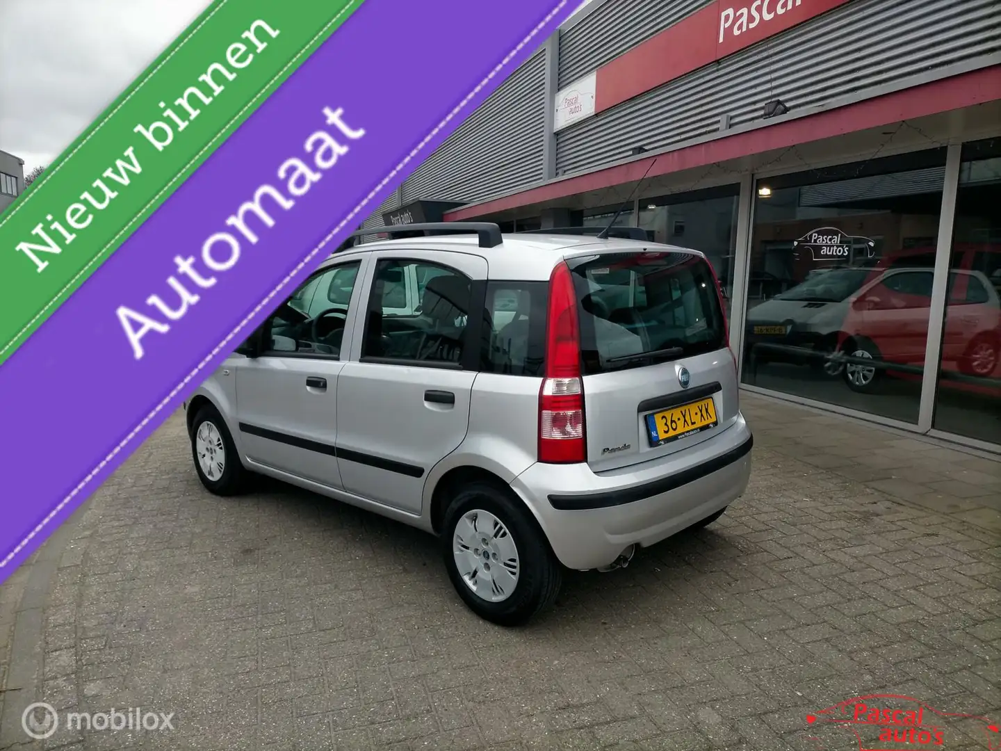Fiat Panda 1.2 automaat 1e eigenaar nap uniek Gris - 2