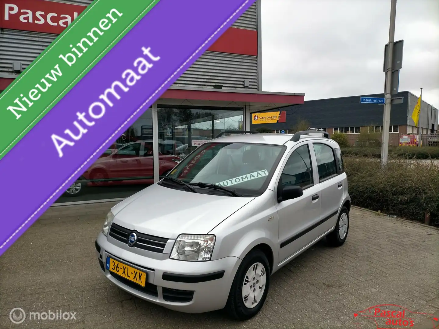 Fiat Panda 1.2 automaat 1e eigenaar nap uniek Gris - 1