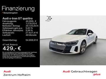 e-tron GT qu*Air*HUD*Pano*LED*Virtual*Navi+*Spor