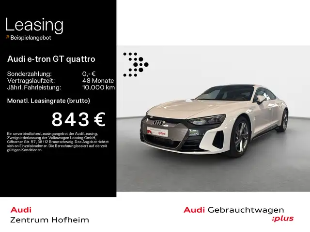Audi e-tron GT e-tron GT qu*Air*HUD*Pano*LED*Virtual*Navi+*Spor