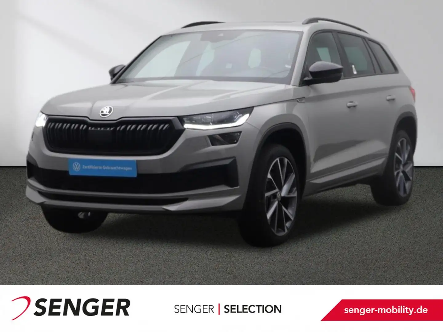 Skoda Kodiaq Sportline 2.0 TDI 4x4 CarPlay Matrix AHK Grey - 1