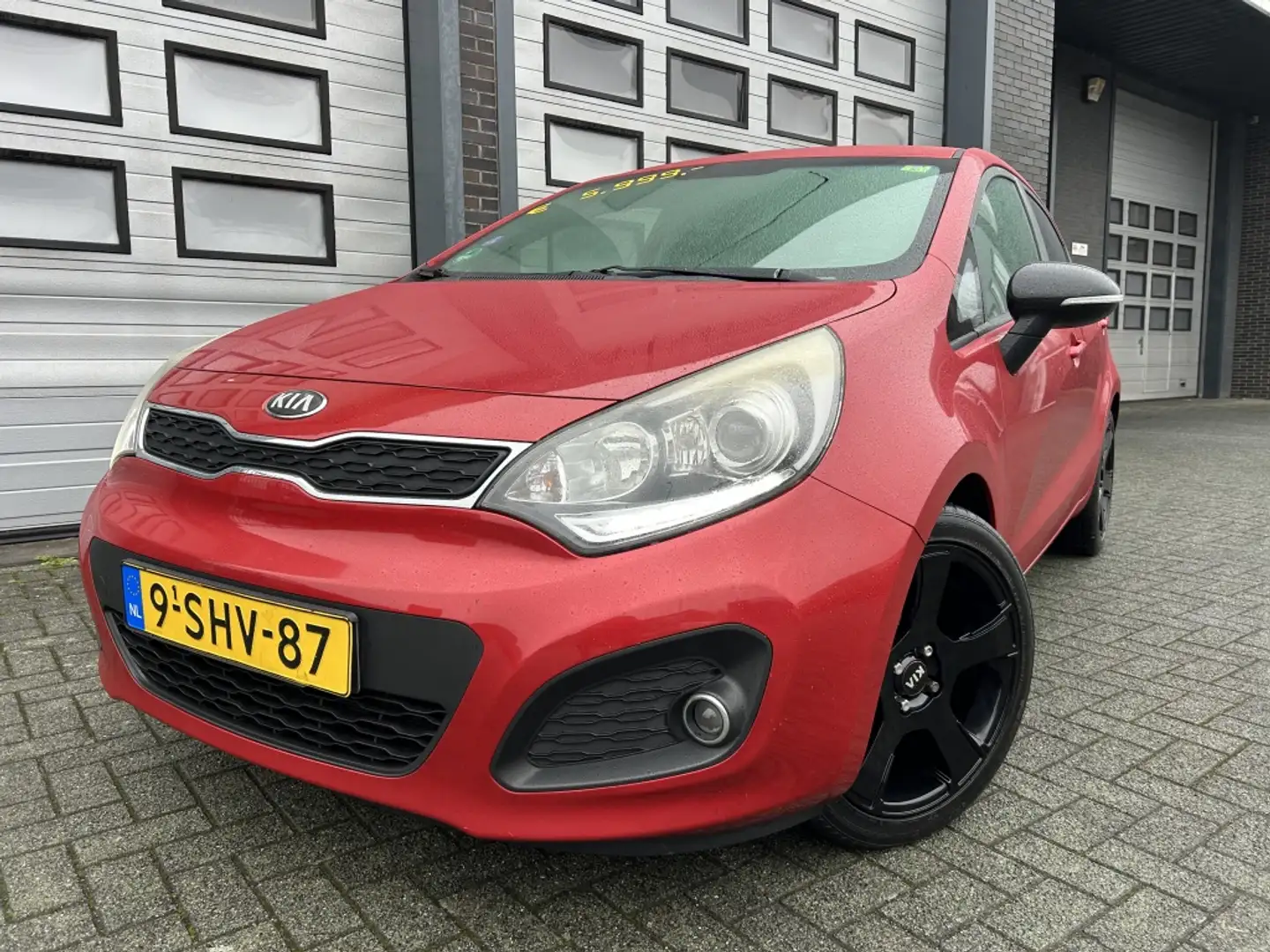 Kia Rio 1.2 CVVT Super Pack Clima*Navi BlackPakket! Rouge - 1