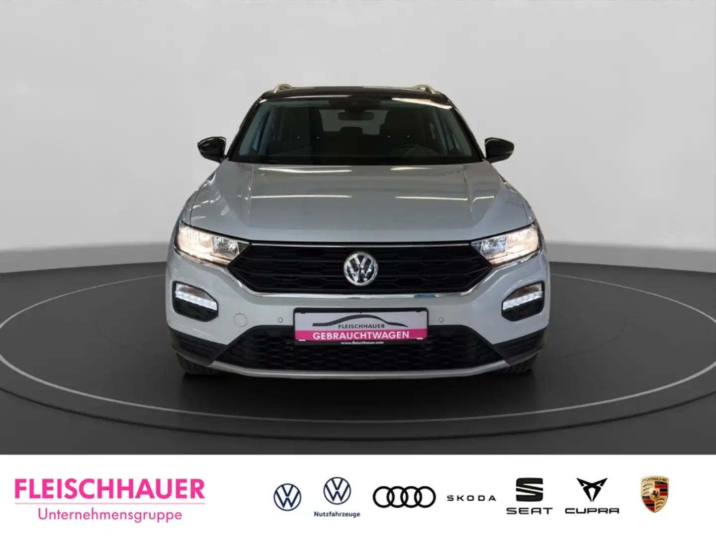 Volkswagen T-Roc IQ.DRIVE 1.5 TSI Navi+ACC+Parklenk+App-connect+Bli Blanc - 2