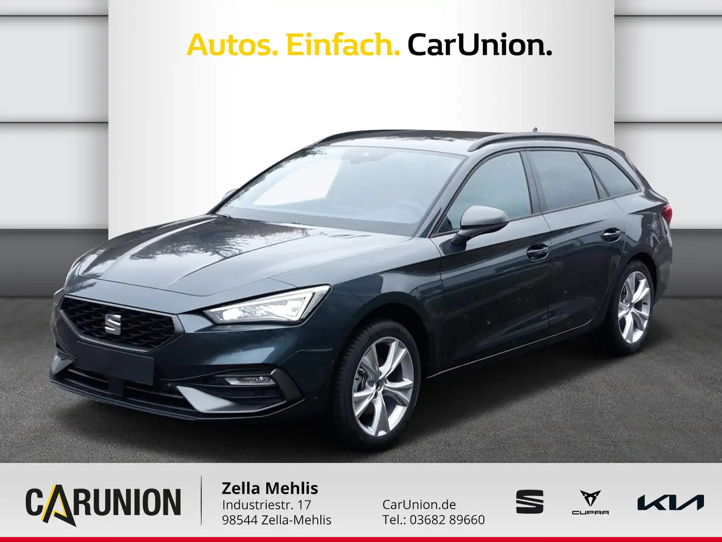 SEAT Leon Sportstourer FR 1.5*NAVI*SZH*PDC*TSI*RFK*AV Grigio - 1