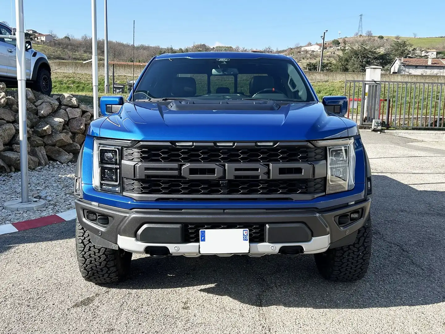 Ford F-150 Raptor V6 3.5 450Ch Supercrew MY2022 Modrá - 2